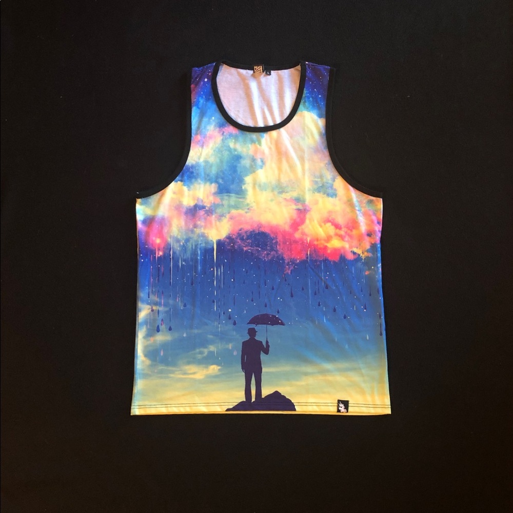 Into the AM Men’s tank top